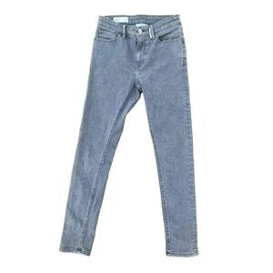 ASOS Collusion Gray High Rise Skinny Jeans Size 28